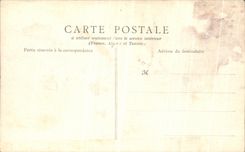 VINTAGE POSTCARD Castle Of Chantilly Seen of the Vault