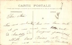 VINTAGE POSTCARD Chantilly Castle of the Fountains