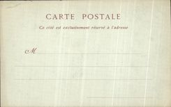 VINTAGE POSTCARD Chantilly Castle the Court D honor