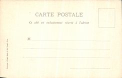 VINTAGE POSTCARD Chantilly Three Avenues opposite the castle