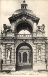 CPA Chateau De Chantilly L Entree