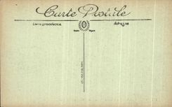 CPA Chantilly Le Chateau Le Cote Nord ouest