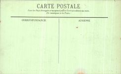 Castillo de la POSTAL de la VENDIMIA de Chantilly Pavillon de Silvia el cuarto de la vuelta de la caza