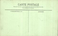 VINTAGE POSTCARD Castle Of Chantilly Crawls of L staircase D honor