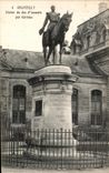 CPA Chantilly Statue du duc d Aumale par Gerome