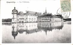 VINTAGE POSTCARD Chantilly the Castle