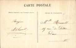 VINTAGE POSTCARD Chantilly the Castle