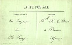 VINTAGE POSTCARD Chantilly Entered of the Castle