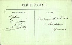 VINTAGE POSTCARD Castle Of Chantilly Chatelet and the vault