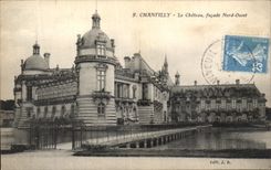 VINTAGE POSTCARD Chantilly the Castle