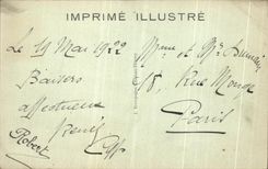 VINTAGE POSTCARD Chantilly the Castle