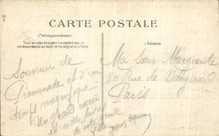 VINTAGE POSTCARD Castle Of Chantilly Chatelet and the vault