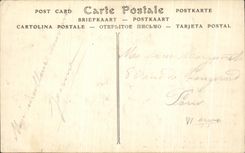 VINTAGE POSTCARD Castle Of Chantilly Theophilus Room