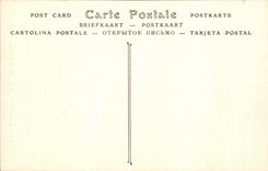 VINTAGE POSTCARD Castle Of Chantilly Carries stables