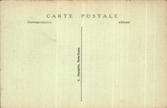 VINTAGE POSTCARD Castle Of Chantilly Seen from of the floor