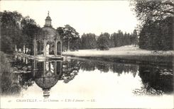 CPA Chantilly Le Chateau L ile d amour