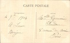 VINTAGE POSTCARD Castle of Interior Chantilly of the vault