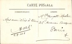 VINTAGE POSTCARD Compiegne Places L Hotel