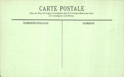 VINTAGE POSTCARD Compiegne the Castle the punt bandages