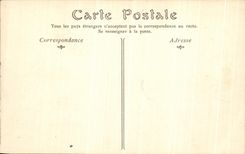 VINTAGE POSTCARD Castle of Chantilly Southern part