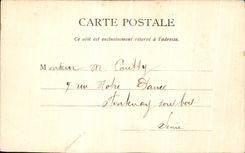 VINTAGE POSTCARD Chantilly Castle