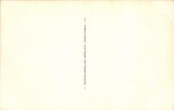 VINTAGE POSTCARD Castle of Chantilly western Southern part