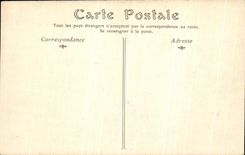 VINTAGE POSTCARD Castle of Chantilly View