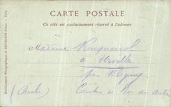 VINTAGE POSTCARD Castle of Chantilly Seen from has L Is