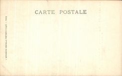 VINTAGE POSTCARD Chantilly Musee Cop Carried of the Princess of Conti