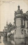 VINTAGE POSTCARD Chantille Castle Of the Tower of Senlis