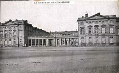VINTAGE POSTCARD the Castle Of Compiegne