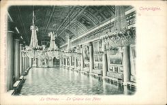 VINTAGE POSTCARD the Castle the Gallery of the Festivals