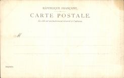 VINTAGE POSTCARD the Castle Compiegne Facade dimensions park the house of the park