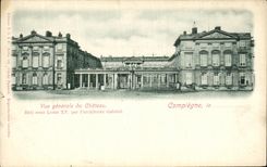 VINTAGE POSTCARD the Compiegne Castle View of the castle