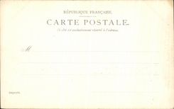 VINTAGE POSTCARD the Compiegne Castle View of the castle