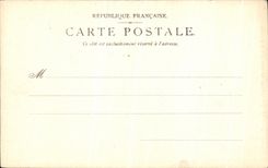 VINTAGE POSTCARD the Castle Compiegne Chambre has to lay down L emperor