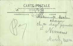 VINTAGE POSTCARD Compiegne Frontage of the Castle