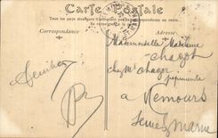 VINTAGE POSTCARD Compiegne L Town hall