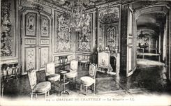 CPA Chateau De Chantilly La singerie