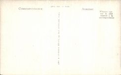 VINTAGE POSTCARD Castle Of Chantilly singery