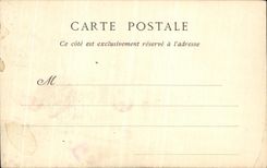 VINTAGE POSTCARD Castle Of Chantilly Staircase D honor and hall