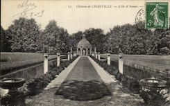 CPA Chateau De Chantilly L Ile d Amour