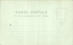 VINTAGE POSTCARD Castle Of Chantilly View of the Castle and the Park