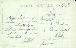 VINTAGE POSTCARD Castle Of Chantilly the Park the Hamlet