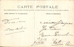 VINTAGE POSTCARD Compiegne Church Jacques Saint