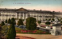 VINTAGE POSTCARD Compiegne the Castle