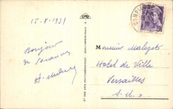 VINTAGE POSTCARD Compiegne the Castle