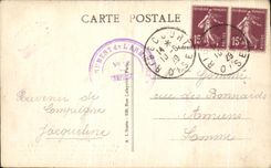 VINTAGE POSTCARD Compiegne Coach of L Militaria armistice