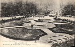 VINTAGE POSTCARD Compiegne Drill of Monument of L Militaria Armistice