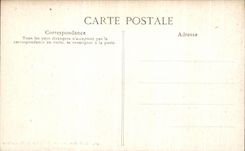 VINTAGE POSTCARD Compiegne the yellow Castle Room